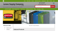 Desktop Screenshot of catalog.lorenzsupply.com